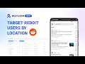 How to target Reddit users by location with Multilogin
