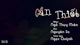 Cần thiết