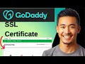 How To Add SSL Certificate on GoDaddy Website Full Tutorial