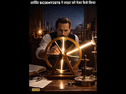How did scientists discover the speed of light? | #shorts