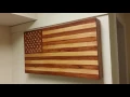 American Flag Patriotic Concealed Storage Case Cabinet for Tools or Guns Etc