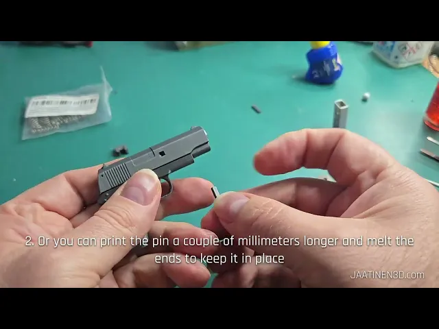 M1911 Pistol Keychain — Functional Blaster Toy video thumbnail