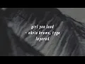 Download Lagu girl you loud - chris brown, tyga layered