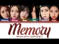 Brave Girls (브레이브걸스) – Memory (옛 생각) Lyrics (Color Coded Han/Rom/Eng)