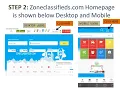 CREATE YOUR CLASSIFIED AD IN LESS THAN 2 MIN ON ZONECLASSIFIEDS COM