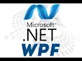 Your First WPF using VB NET