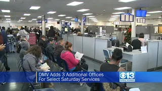 DMV Saturday Hours
