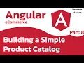 Angular Project eCommerce Building a Simple Product Catalog part 8