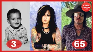 Nikki Sixx Transformation From 3 To 65 Years Old