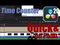Add Timer DaVinci Resolve 20 How To Create Countdown Timecode Counting Compound Clip Counter