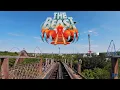 The Beast Roller Coaster POV - 4K Cinematic Series Kings Island