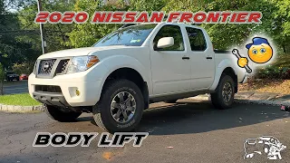 2020 Nissan Frontier 1 Inch Body Lift