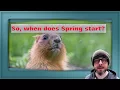 So when does Spring start