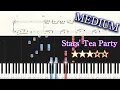 Stars' Tea Party - Huiche - Medium Piano Tutorial + Sheets