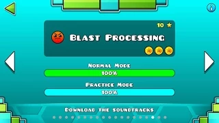 Geometry Dash - Level 17 Blast Processing All Coins