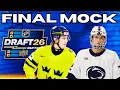 2026 NHL MOCK DRAFT FINAL TOP-32