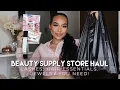 BEAUTY SUPPLY STORE HAUL Lashes Hair Essentials Jewelry YOU NEED