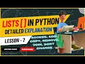 List in Python Python for Beginner Add Remove Change Access Sort List Items Python Tutorial
