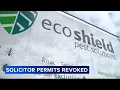 Pest solutions company has soliciting permits revoked by multiple townships following complaints