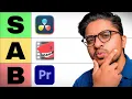 I Ranked All Editing Softwares to find the Best