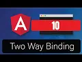 Angular 10 way binding