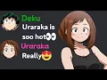 If MHA characters react on their Fanarts