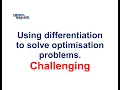 Differentiation A Challenging Optimisation Problem
