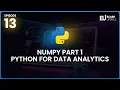 How to Use NumPy in Python for Data Analytics eCare Upskill