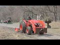 Tractor Box Blade vs Skid Steer Land Plane - Scarifying Leveling Hard Packed Gravel