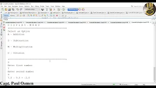 How to Create a Simple Calculator Using Switch Statements in Java Console Application