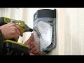 Installing Hykolity LED Wall Pack Light Above Door