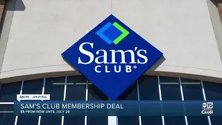 Smart Shopper alert Sam s Club membership deal