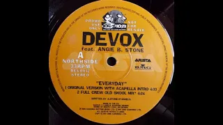 devox feat angie b stone everyday original version with acapella intro 