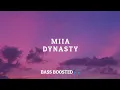 Lagu Miia - Dynasty [Empty Hall] [Bass Boosted 🎧]