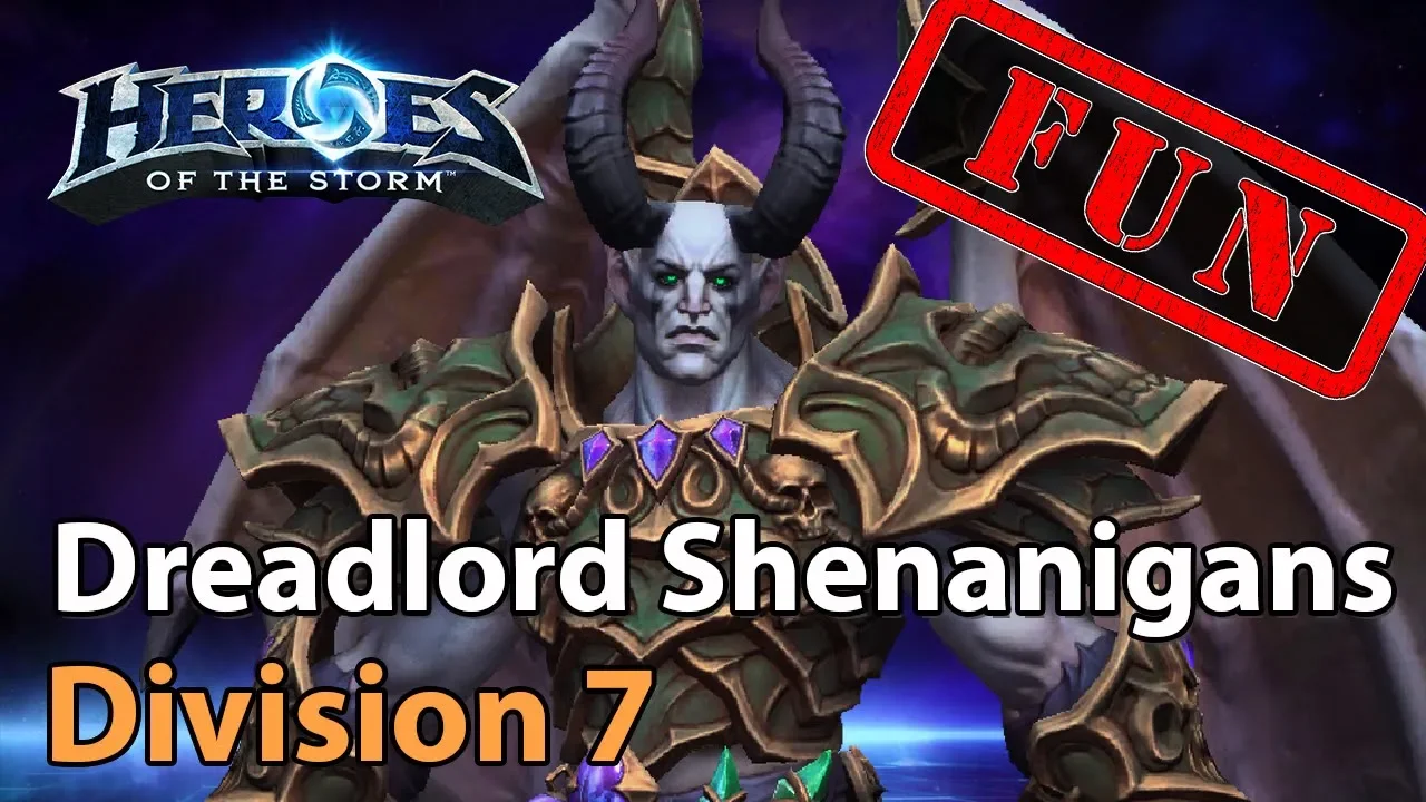 ► Heroes of the Storm: Dreadlord Power - Malganis in action!