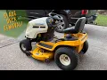Cub Cadet LT1042 Blade Deck Removal