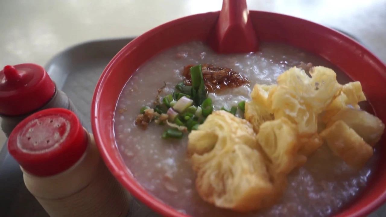 Near Jalan Besar. Johore Road Boon Kee Pork Porridge, Famous Fried Chicken Wing Rice, Nasi Bawean.