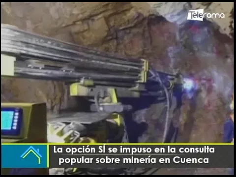 La opción SÍ se impuso en la consulta popular sobre minería en Cuenca
