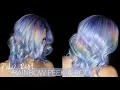 How To Do Rainbow Peekaboos Pulp Riot Prisms