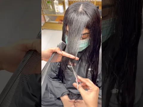 Long hair transformation