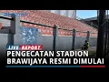 Download Lagu Pengecatan Stadion Brawijaya Kediri Resmi Dimulai, Bakal Didominasi Ungu Kombinasi Abu-abu