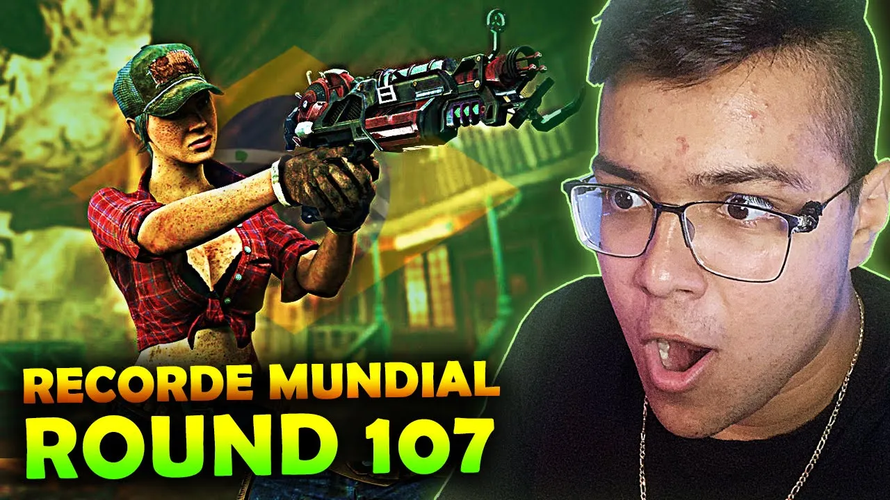 BURIED ROUND 107 com o MELHOR SQUAD no MUNDO no Black Ops 2 Zombies!!!