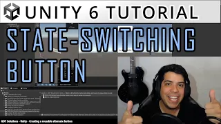 How to create BUTTON to ENABLE and DISABLE objects in Unity - Detailed Unity tutorial for beginners