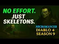Easy Broken Minion Necromancer Leveling Build - Diablo 4 Season 9