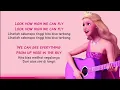 Download Lagu Barbie Princess \u0026 The Popstar - Look How High We Can Fly (Lyrics + Terjemahan)