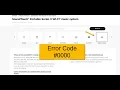 Bose Soundtouch error code - The answer