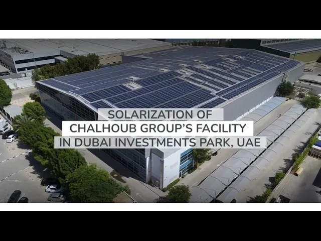 TotalEnergies – Chalhoub Solar Rooftop in Dubai Investments Park, UAE : Youtube video player
