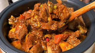 GRABE! SARSA PALANG MAPAPA-EXTRA RICE KANA SA SARAP NG PORK CALDERETA RECIPE NA ITO!