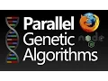 Genetic Algorithm Parallelized multi-process in NodeJS Browser