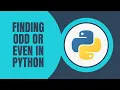 finding odd or even in python Tamil Python